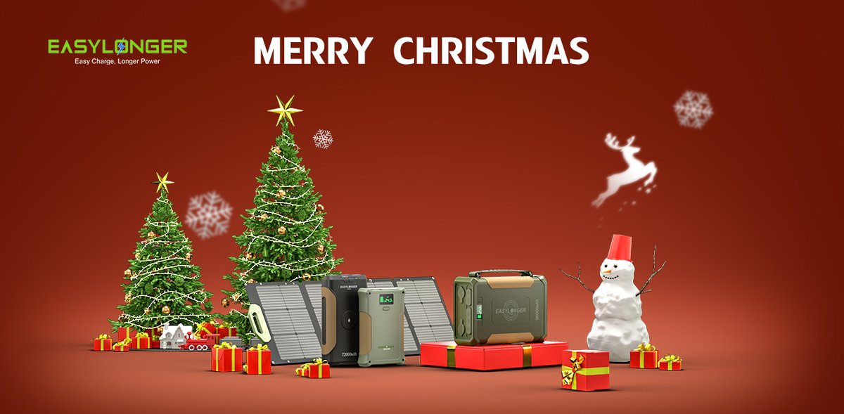 easylonger's tweet image. May your Christmas be wrapped in joy, sprinkled with love, and filled with unforgettable moments. 🎄❤️🎁

#EASYLONGER #EASYLONGERpower #outdoorpower #cpapbattery #backuppower #christmas #xmas #merrychristmas