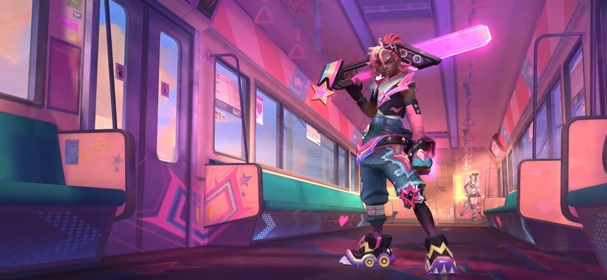 TheStarMan95's tweet photo. I need 10 Jinx's like these, "but don't tell to my other Jinx's 😚

...

and an ekko, to say that I have the complete collection 😗

#Arcane #Jinx #WildRift #Ekko https://t.co/qYxfBDZ36b