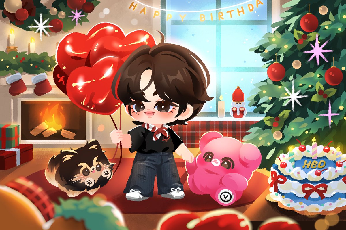 𝑀𝑒𝑟𝑟𝑦 𝐶𝘩𝑟𝑖𝑠𝑡𝑚𝑎𝑠 🧣🧸🛷 ꙳•❅*‧
𝘸𝘪𝘴𝘩𝘪𝘯𝘨 𝘺𝘰𝘶 𝘢𝘭𝘭 𝘵𝘩𝘦 𝘣𝘦𝘴𝘵! 𝘯𝘢𝘬𝘢🫶🏻✨

#V #뷔 #Christmas