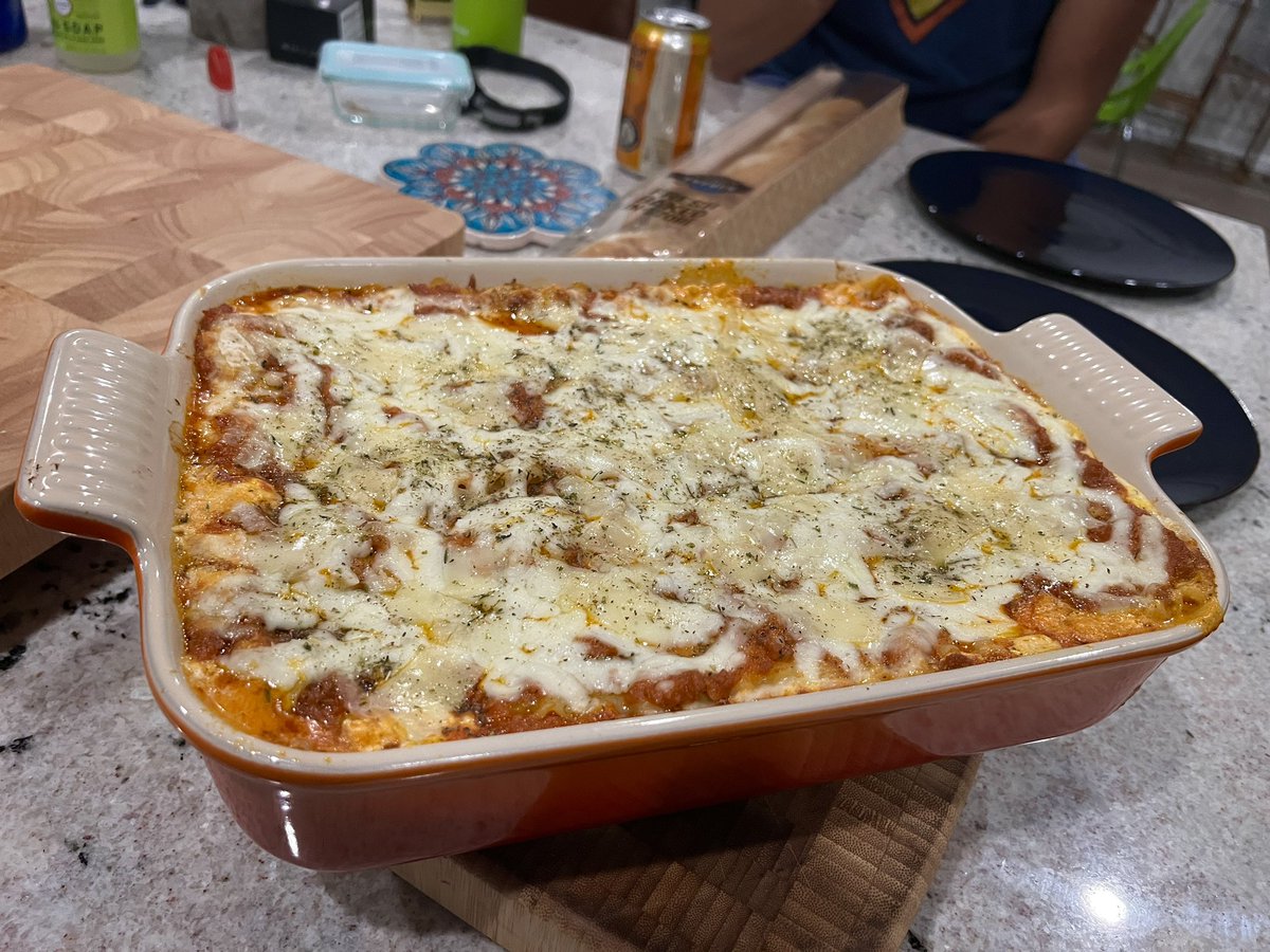 Chrimas Lasagne… I’m dead now… Murry Chrysler Everyone!