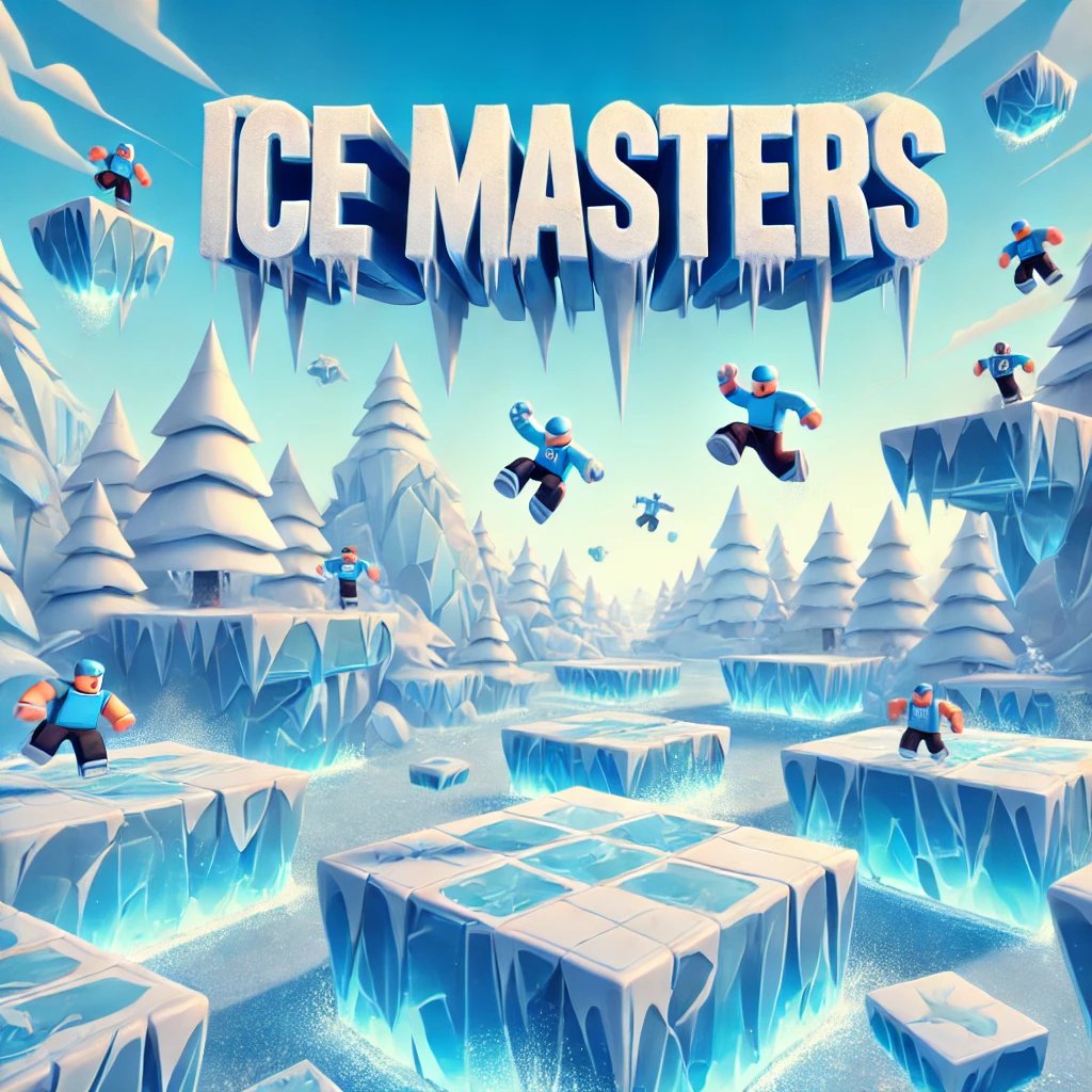 HorrorfiedG's tweet photo. We are getting close to releasing our very first @Roblox game. Ice Masters Obby a game where it can get reall slippery as you move through ice block after ice block on your way to victory. Follow us here and join our roblox group for updates #RobloxDev https://t.co/DirBsqA4XJ