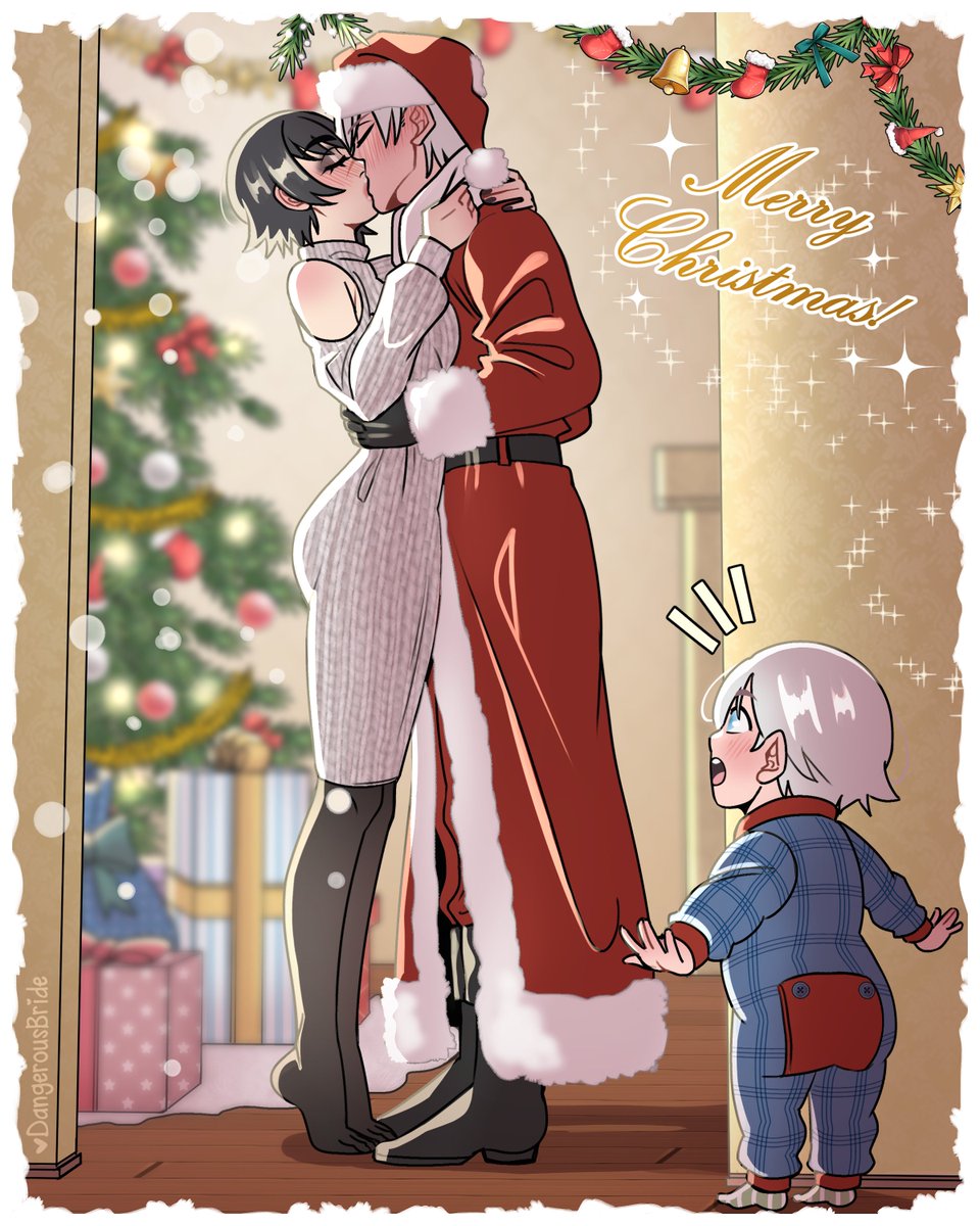 Nero saw Lady kissing Santa 🎵🎅
#MerryChristmas #DevilMayCry