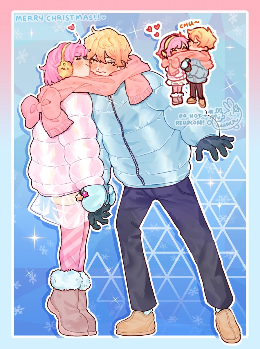 Bahnan_san's tweet image. DAY 3: Winter date!
🎁🎄MERRY CHRISTMAS EVERYONE~!!🥹 🩵
#TsukaemuWeek2024 #司えむ週2024 #emukasa #司えむ
