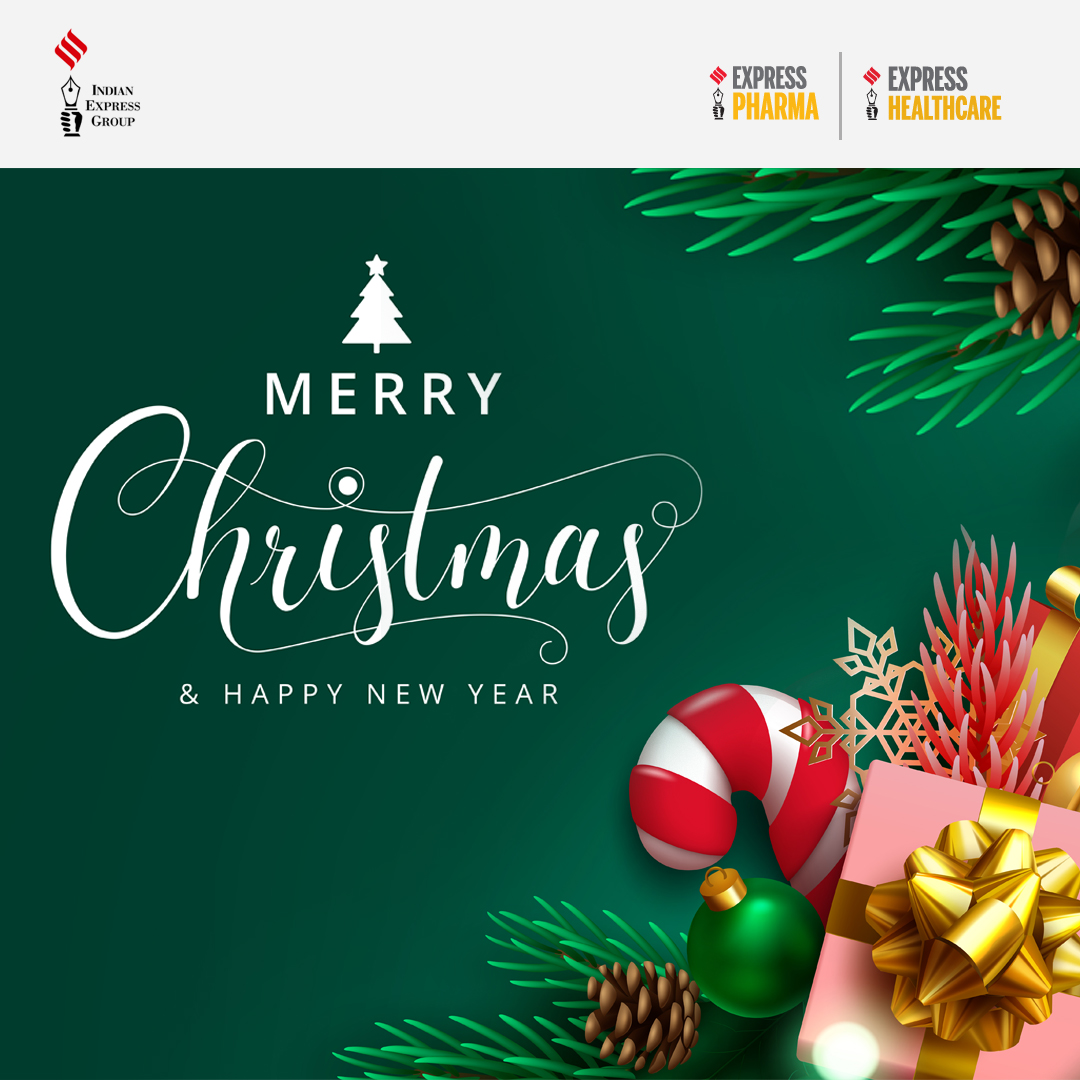 ExpHealthcare's tweet image. #ExpressHealthcare &amp;amp; #ExpressPharma wishes you and your family - a #MerryChristmas and a #HappyNewYear!