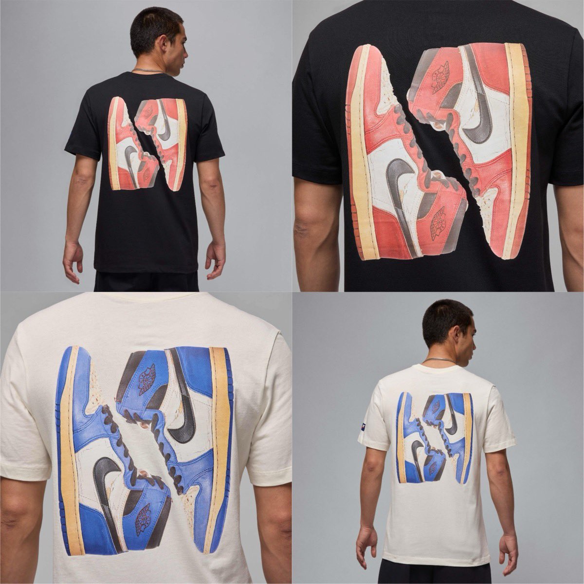 背面にAJ1のプリントが施された Nike Jordan “Rare Air” Teeが発売予定