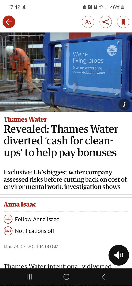 Britain People (@britain_people) on Twitter photo 🚨Is anyone from Thames Water going to be PROSECUTED for breaking the law❓ - <a href="/Feargal_Sharkey/">Feargal Sharkey</a>
@Thameswater *diverted* ‘cash for clean-ups’ to help pay bonuses
In 2023 @Thameswater underspent their environmental obligation to <a href="/EnvAgency/">Environment Agency</a> by £1.1bn. Now we know why. They used 🚨Is anyone from Thames Water going to be PROSECUTED for breaking the law❓ - <a href="/Feargal_Sharkey/">Feargal Sharkey</a>
@Thameswater *diverted* ‘cash for clean-ups’ to help pay bonuses
In 2023 @Thameswater underspent their environmental obligation to <a href="/EnvAgency/">Environment Agency</a> by £1.1bn. Now we know why. They used