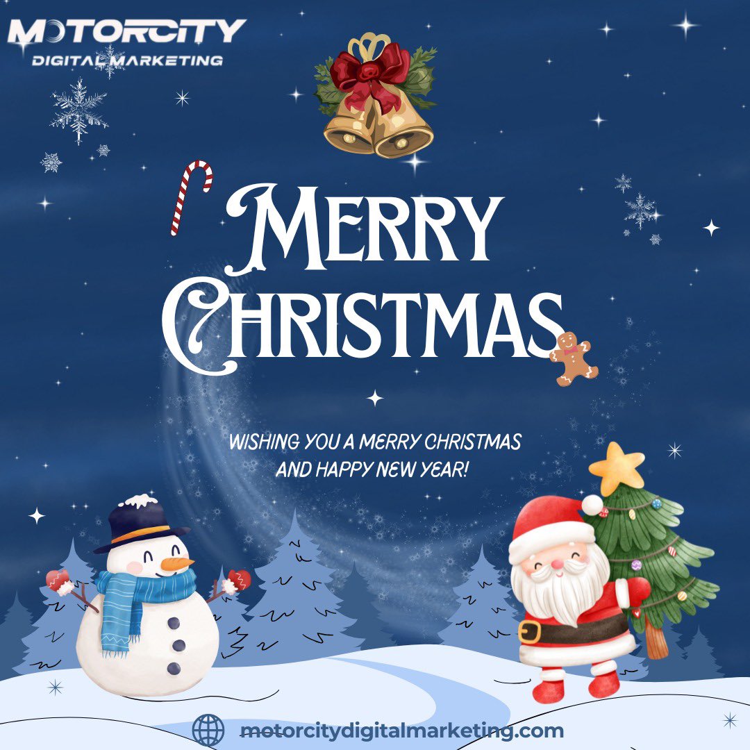 MotorCityDigit1's tweet photo. Wishing You a Merry Christmas and a Joyful Holiday Season! 🎄

We wish you and your loved ones a Merry Christmas filled with joy, peace, and cherished moments. May the coming year bring prosperity and continued success for us all.
Jaz
Founder &amp; CEO https://t.co/QYclc6SMk2