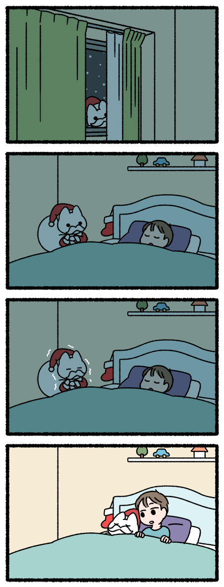 ねこのサンタクロース🎄 