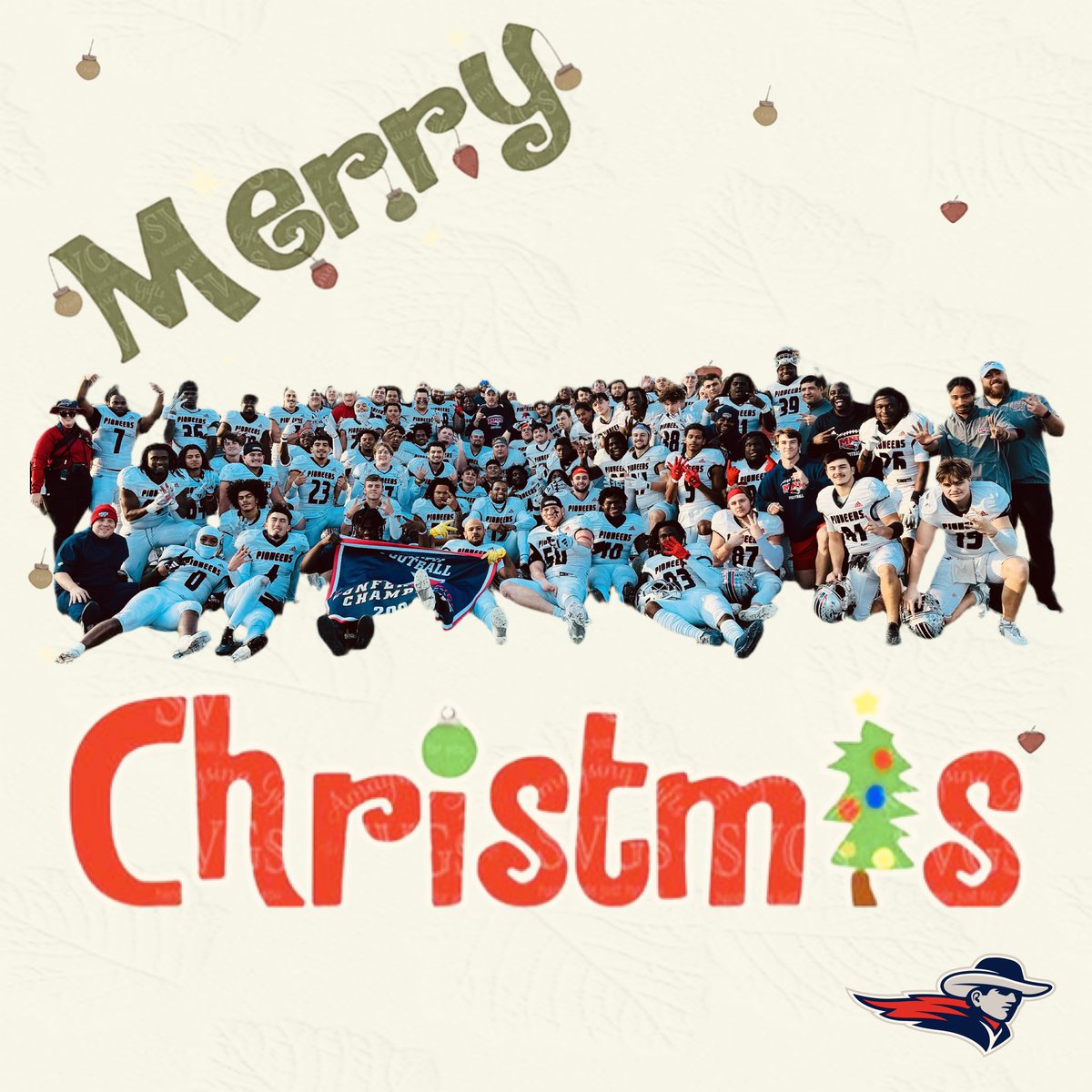 Merry Christmas from MNU Football!!! #T3