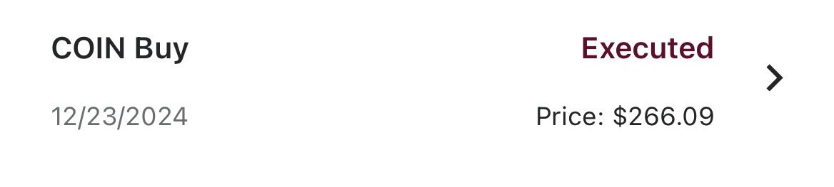 I made a buy into COIN yesterday. Let’s see if this ages well in a month or so. I’ll keep y’all updated.