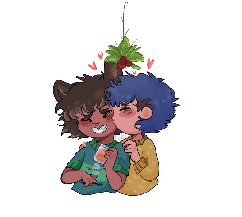 Feliz navidad!!🎄🎉
hace bastante que no dibujaba a los esposos cubitos ^^
#carrbleis