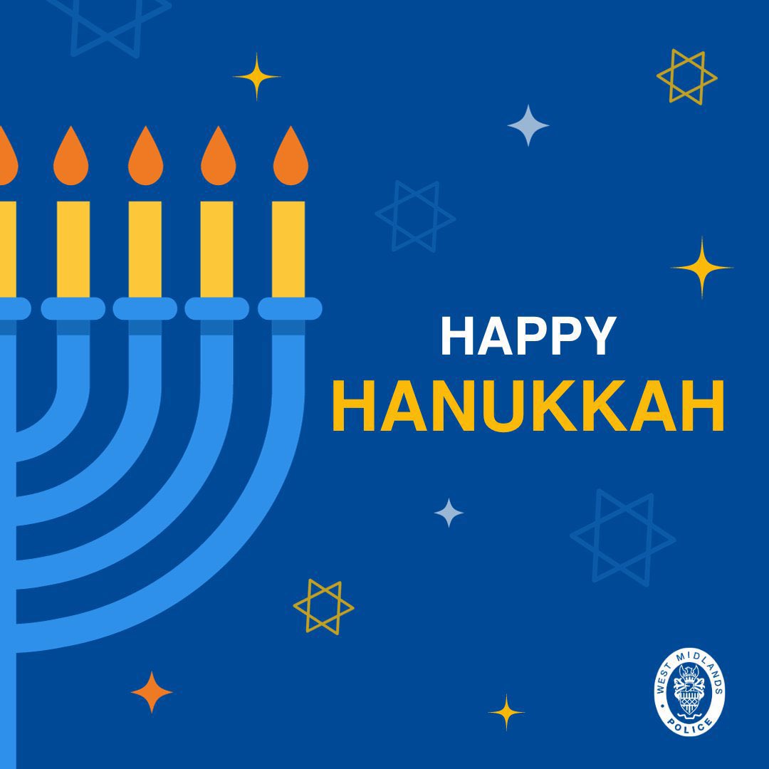 Happy Hanukkah to all those celebrating  🙌🏽

Praying you have a special and blessed time  

#Hanukkah  #HappyHanukkah