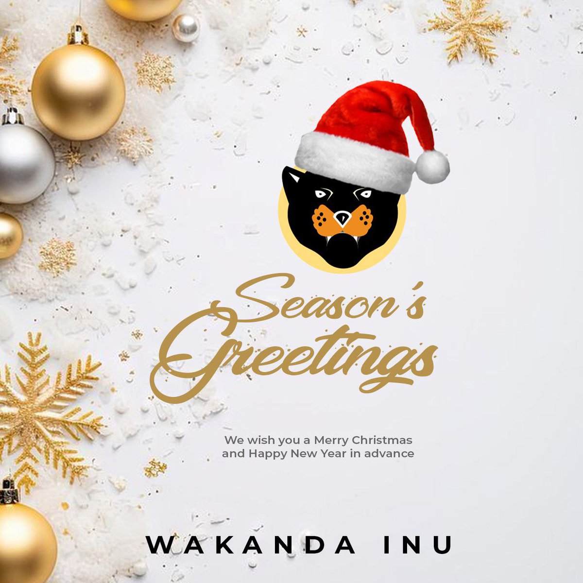 Wakandainu's tweet image. Season greetings 🎄 Warriors 🙅🏽🙅🏻‍♀️