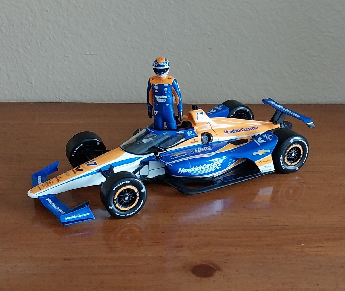 1:18 <a href="/KyleLarsonRacin/">Kyle Larson</a> Rookie of the Year Indy 500 Diecast and Driver figure 🏎 🏁