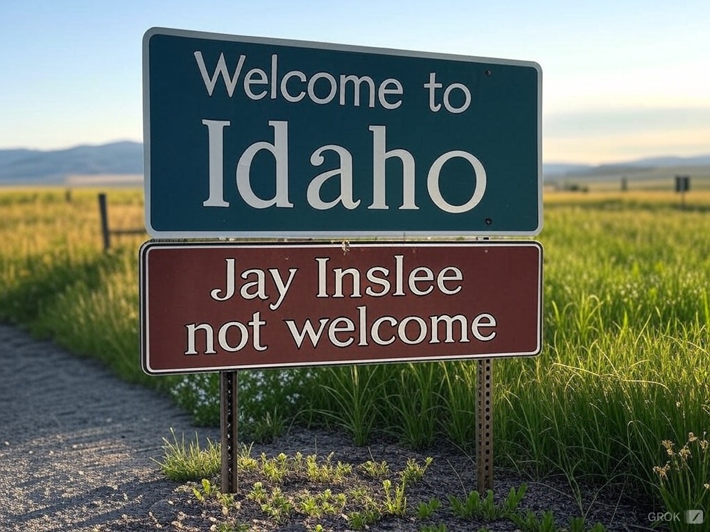 GunWashington's tweet image. Damn, the folks in #Idaho are not playing around, are they?