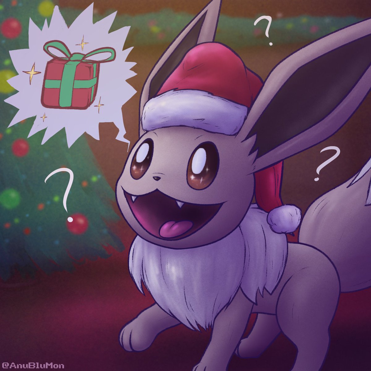 ✨Merry christmas! 🎄🎁
(Have an Eevee...🦊)
#Pokemon #pokemonfanart #Eevee #xmas2024 #Christmas2024