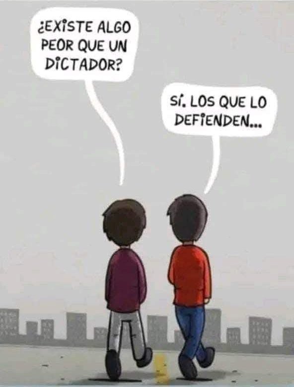 Pero están felices, jodidos, pero felices ...