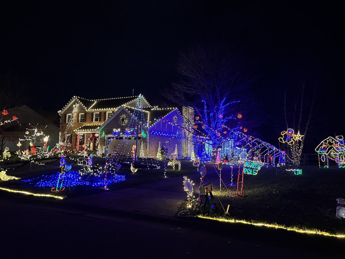 Beautiful display on Watch Creek Drive. A neighborhood project.