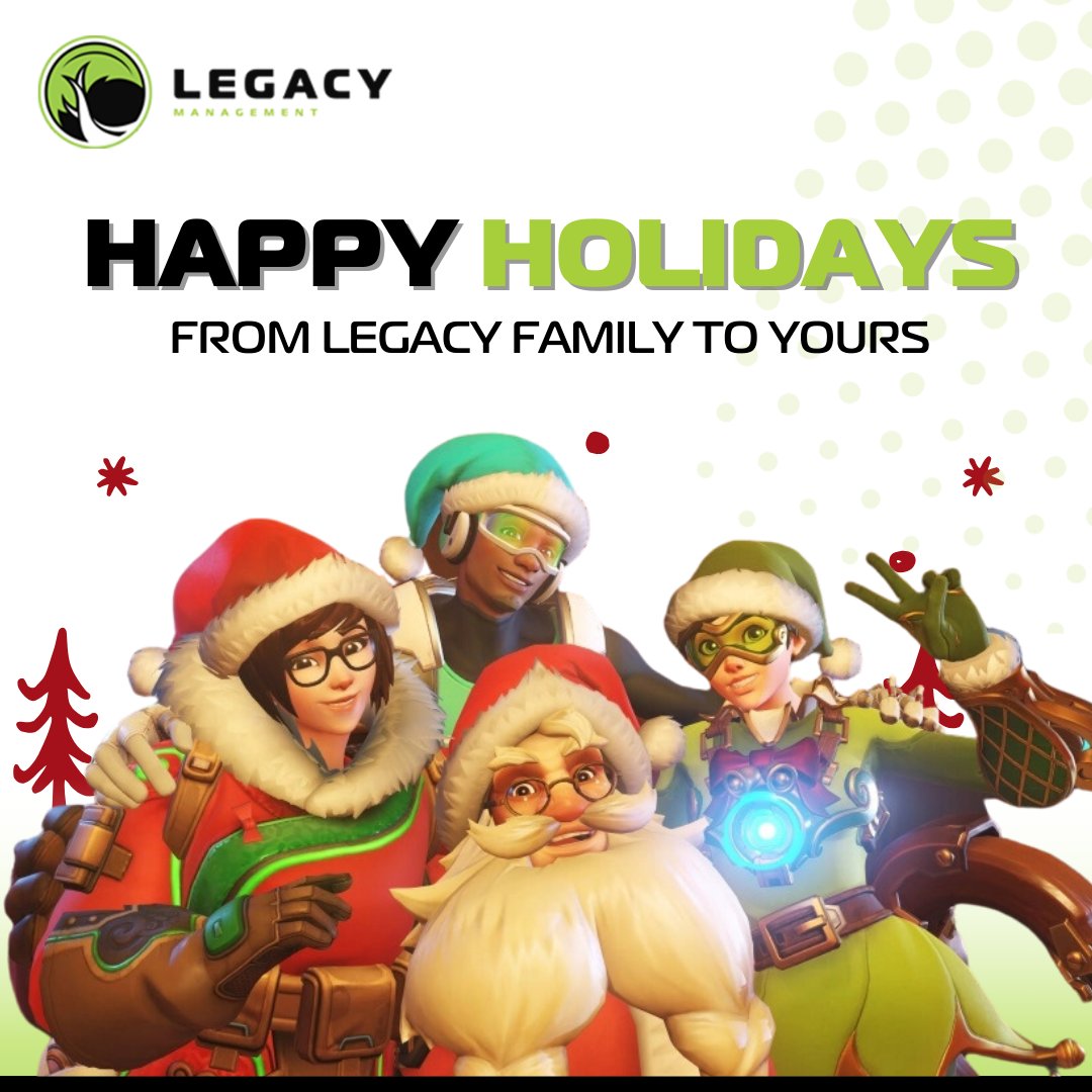 Happy Holidays from the Legacy Family! 🎅🍃