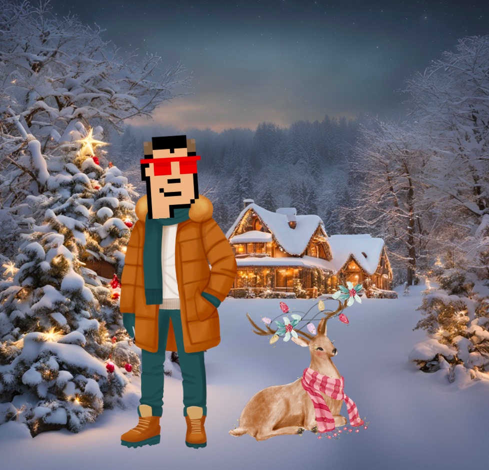 Tpunks_official's tweet photo. Merry X’mas to the TronMeme and NFT community 🎉

@justinsuntron @apenftorg https://t.co/ehxHImhoUb