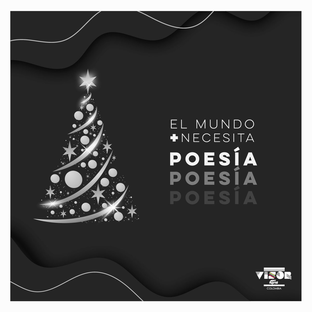 En esta Navidad no debe faltar lo elemental, por más días de poesía ¡Felices fiestas! #feliznavidad #visorlibros #elmundonecesitamáspoesía