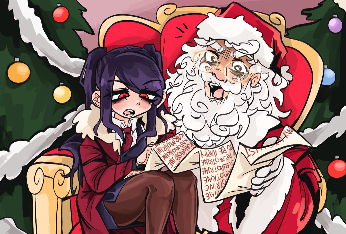 kecchi0's tweet image. MERRY CHRISTMAS hope you get everything on your wish list. 💜 #va11halla
