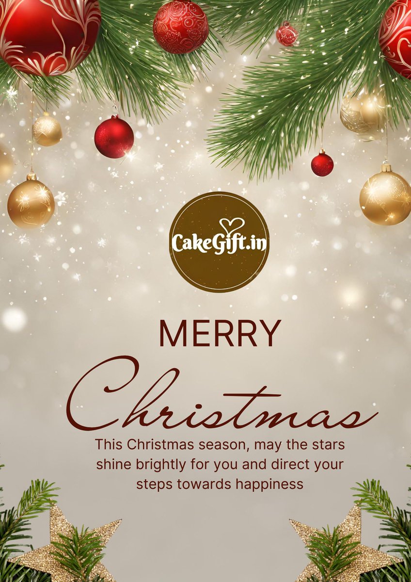 _Cakegift's tweet photo. "Spread the season's joy with love, laughter, and sweetness- Merry Christmas to all from https://t.co/5QUVMYxEYe!"
Visit - https://t.co/5QUVMYxEYe
#christmas #christmasdecor #christmastree #christmasiscoming #christmasdecorations #love #natale #lights #christmashome #new https://t.co/J9RMtgShvt