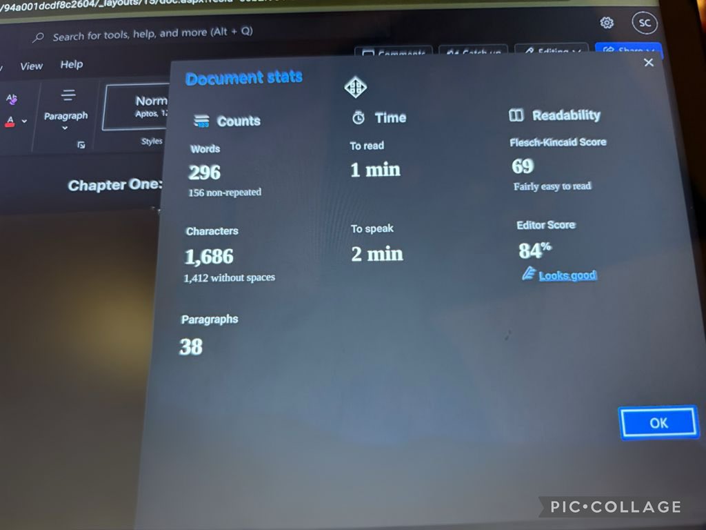 AuthorShellee's tweet image. I wrote 12 words in #OliviasPredicamentPt4 #draft10 #editorsoftwitter