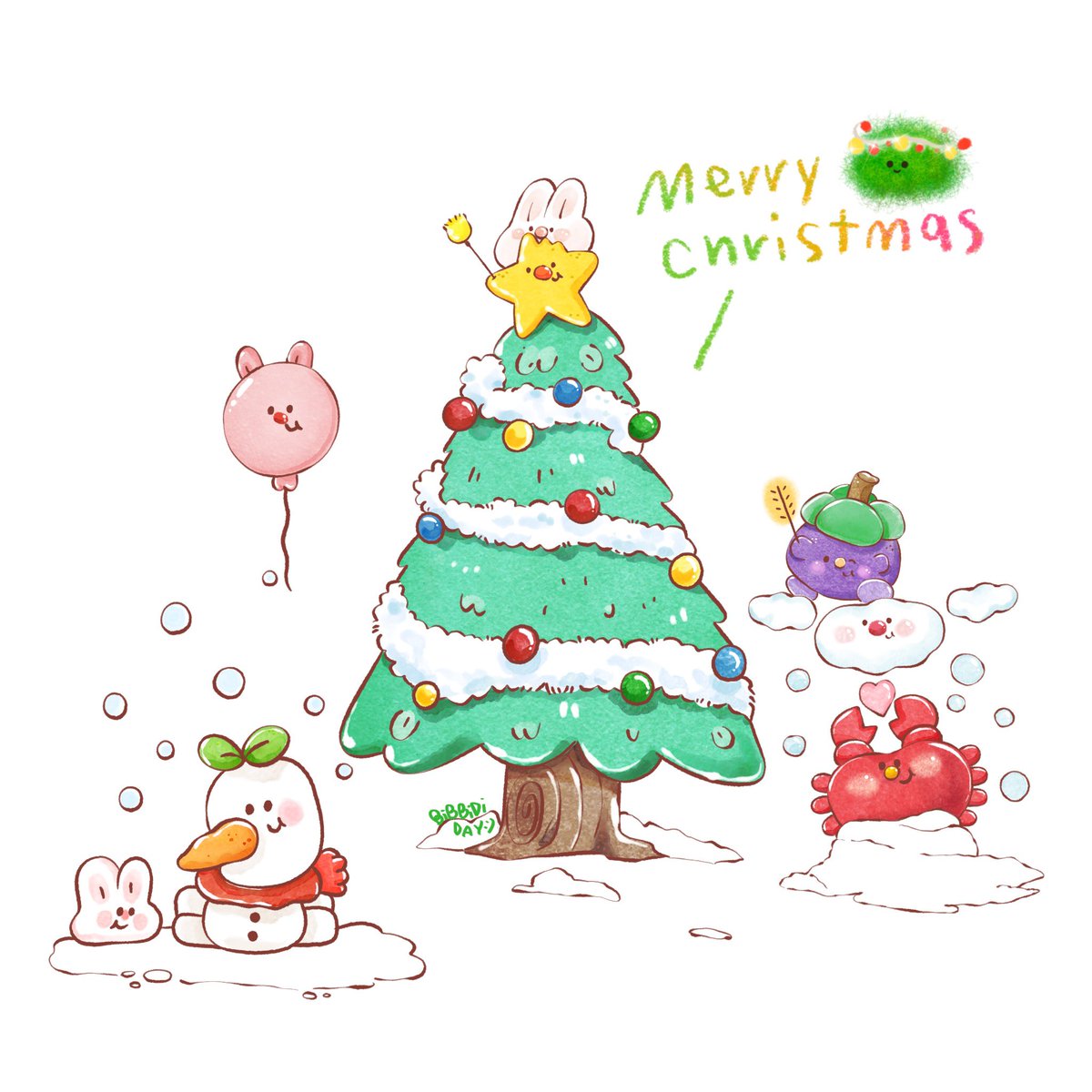 happy christmas 🎄🫧☁️