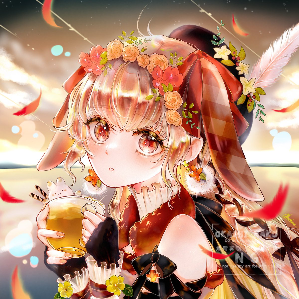 🟥おかわり紅白2024⬜️

2023年🌹紅組作品のココちゃん🐰☕️