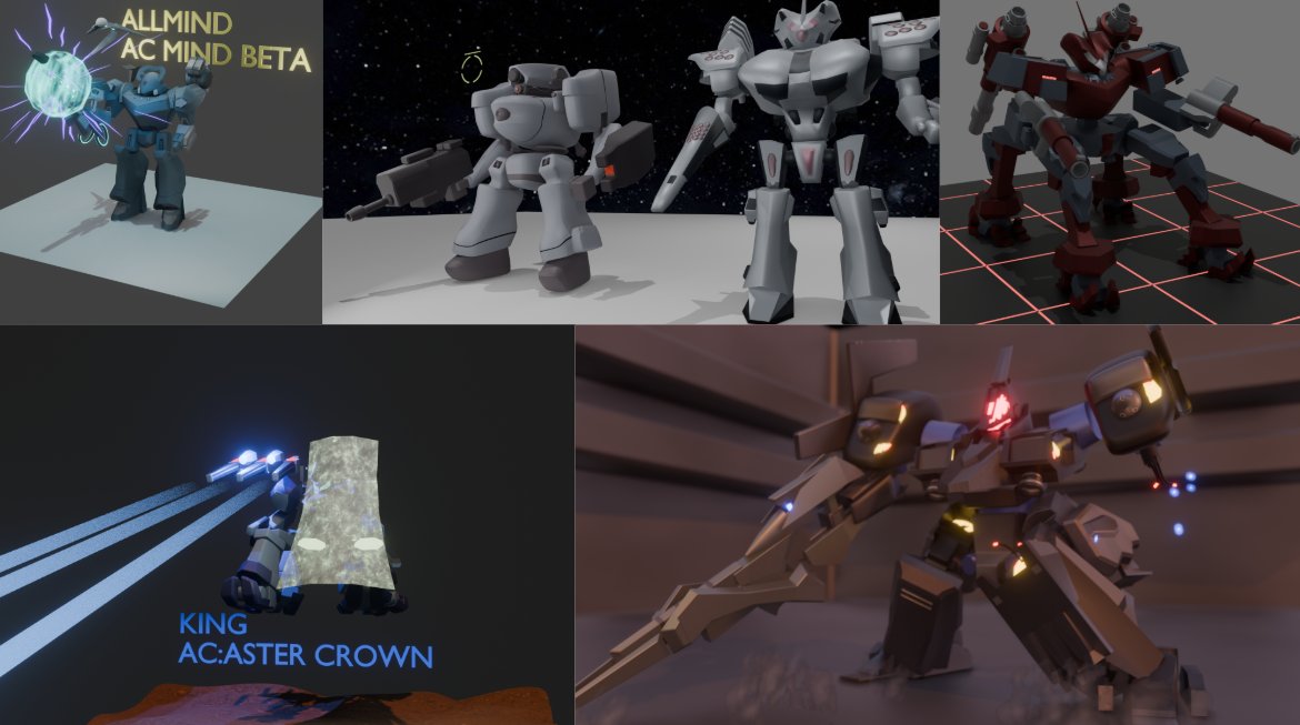 Raven20135086's tweet image. プロフィール更新
blenderで好きなメカ(ACやメダロット)、メカ娘の製作進捗やショート動画を投稿しています。ときどきUnityで遊んだりもします
リンクはリプへ