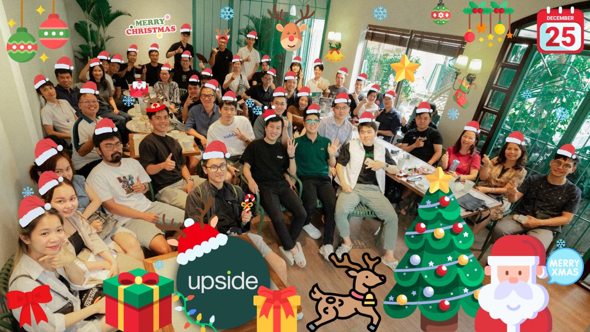 jackvi810's tweet image. ☃️ 🎄 Upside xin gửi lời chúc Giáng sinh 2024 đến tất cả mọi người 🎅❄️

2024 là một năm đầy thử thách, nhưng cũng ngập tràn những cơ hội. Chúng ta đã cùng nhau vượt qua những biến động của thị trường, chia sẻ tri thức, và tạo nên một cộng đồng đầu tư…