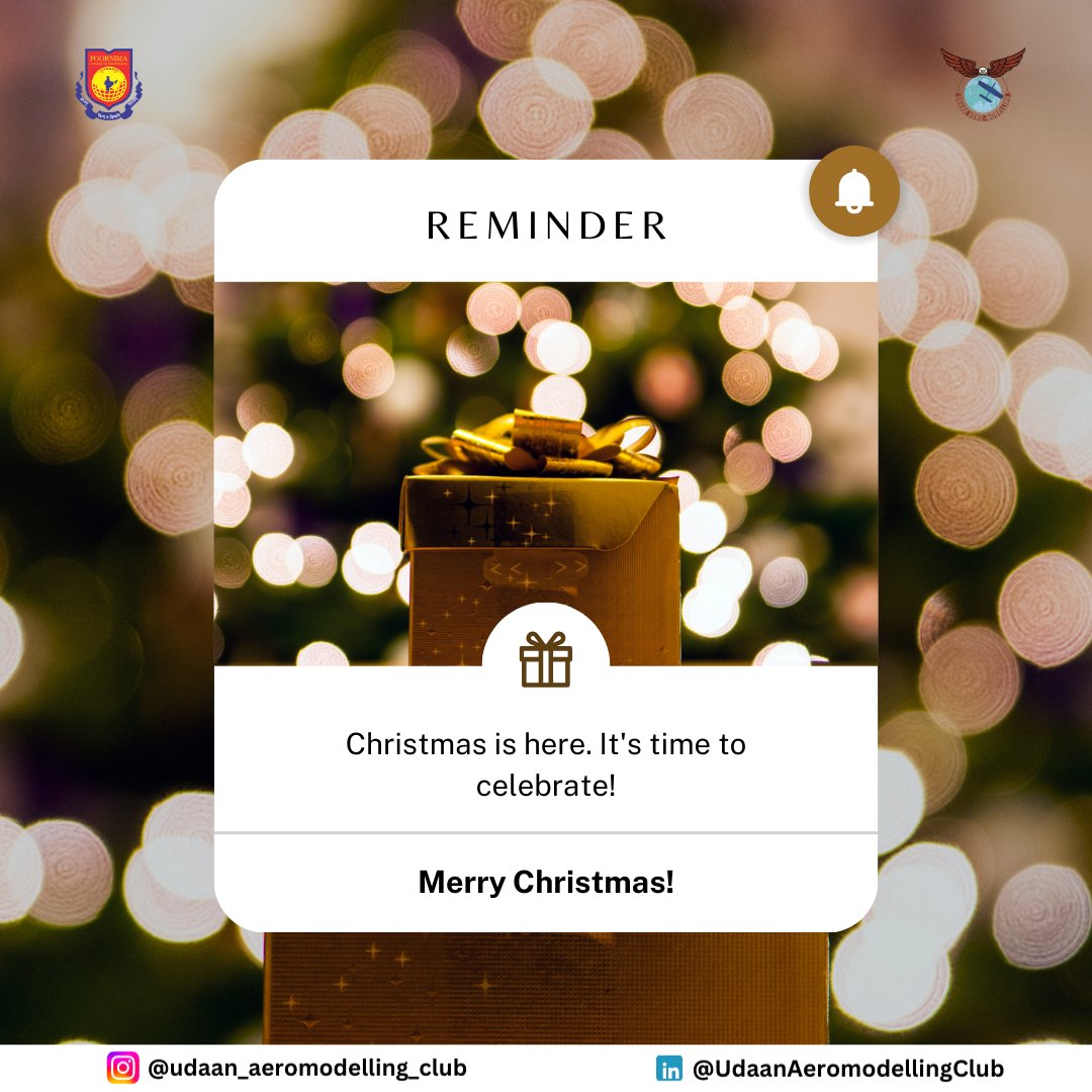 🎄✨ 𝐌𝐞𝐫𝐫𝐲 𝐂𝐡𝐫𝐢𝐬𝐭𝐦𝐚𝐬 ✨🎄

As we reflect on a year of growth and connection, let’s embrace the joy of giving, the warmth of togetherness, and the hope for a brighter future. 🎁🌟

Here’s to a season of kindness, laughter, and shared moments. 🎅 

Cheers!