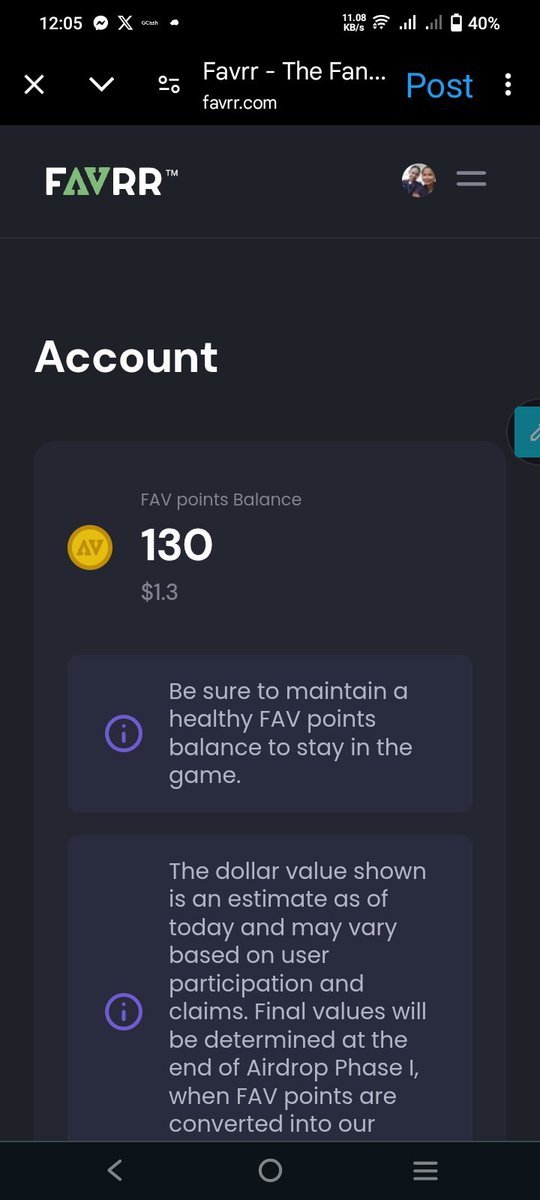 pickpickanava's tweet photo. @furrincrypto @favrr_market Done https://t.co/B2ZRXPMgQj