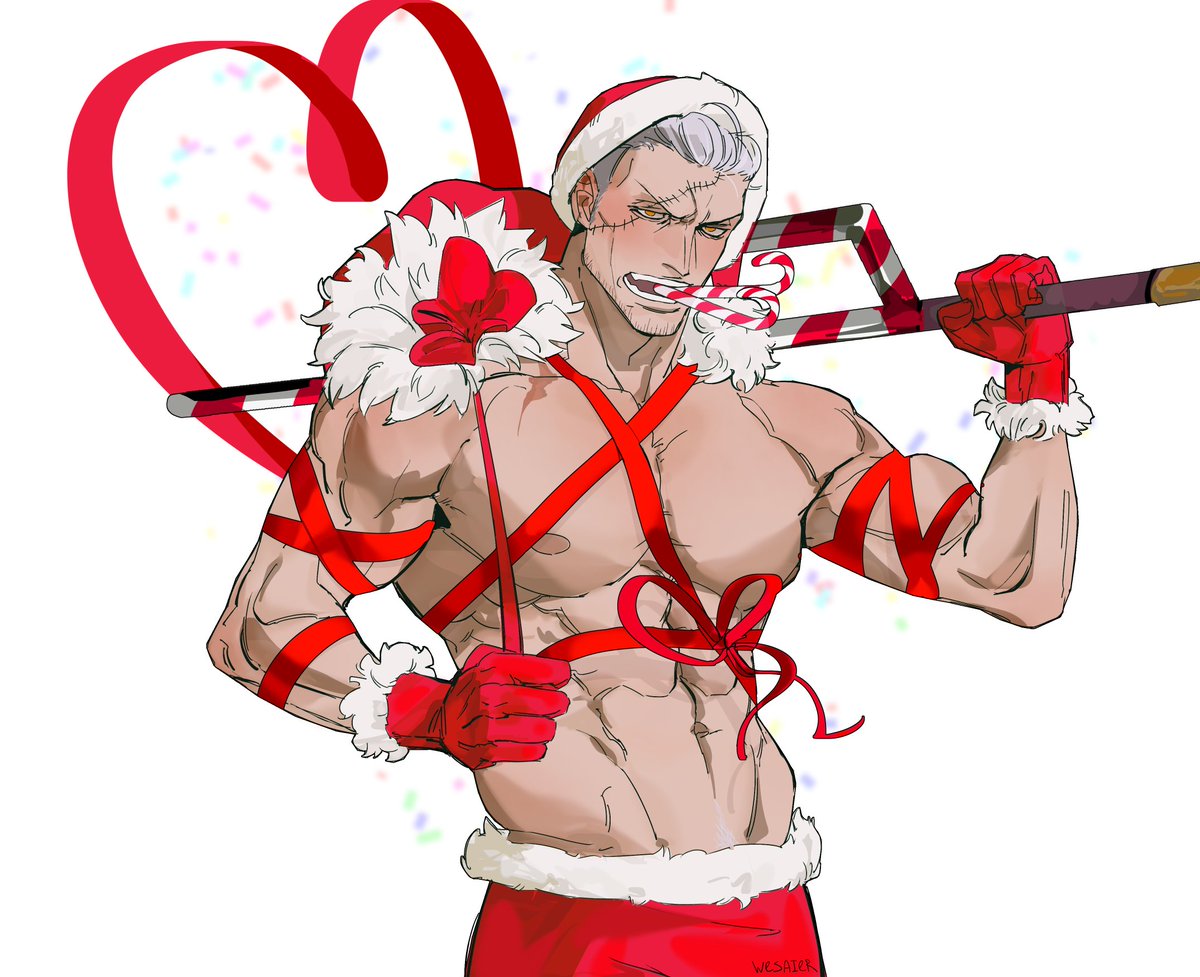 wesaier's tweet photo. Merry Christmas! 🎄

#ONEPIECE #Smoker https://t.co/82Y3Jqlo4r