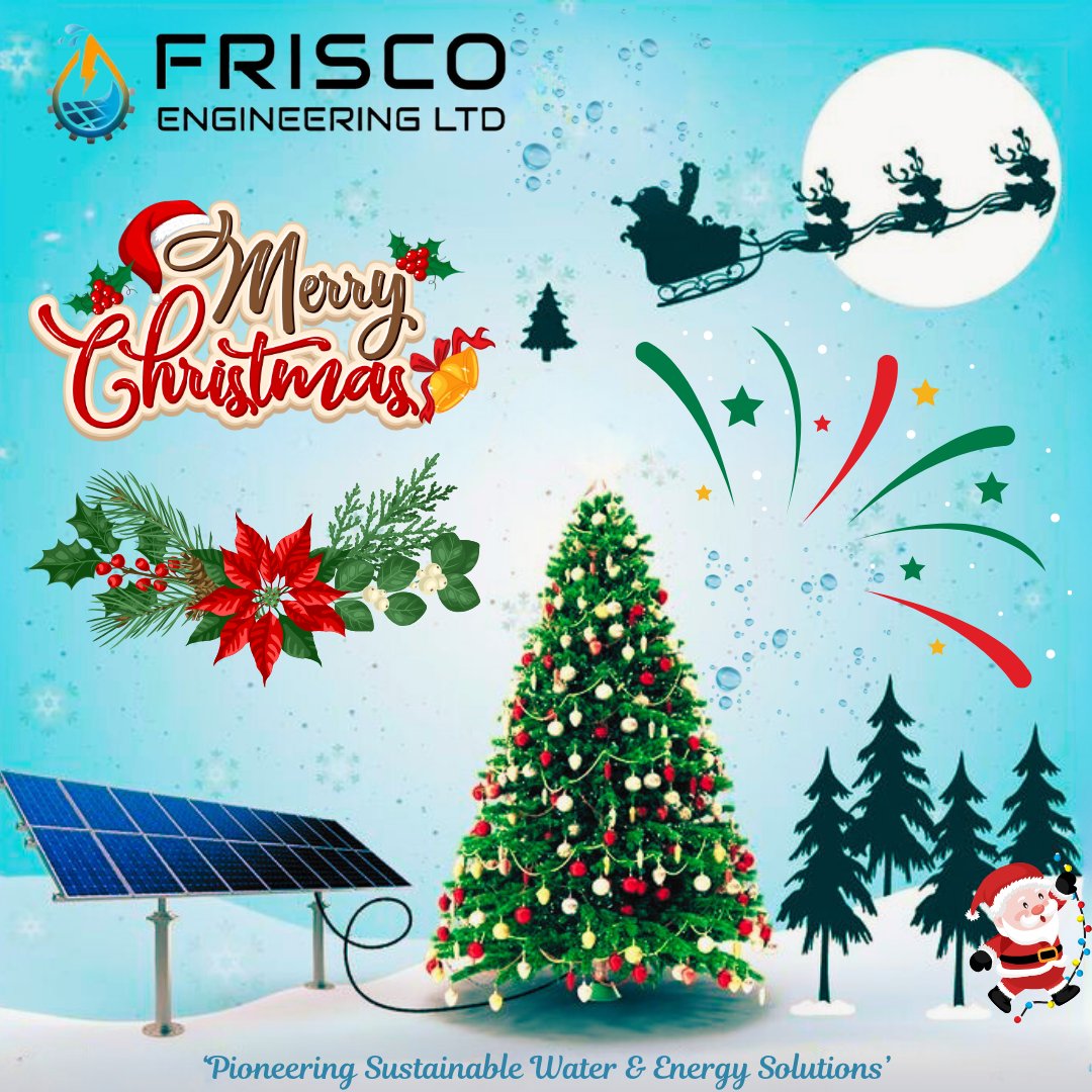 FriscoLimited's tweet photo. 🎄Merry Christmas from FRISCO Engineering! 🎄

Wishing you joy, peace, and warmth this festive season. Thank you for trusting us with your water &amp; energy solutions. 

Here's to a brighter, sustainable future together!

#MerryChristmas #FRISCOEngineering #SustainableSolutions https://t.co/2L6YUgfMet