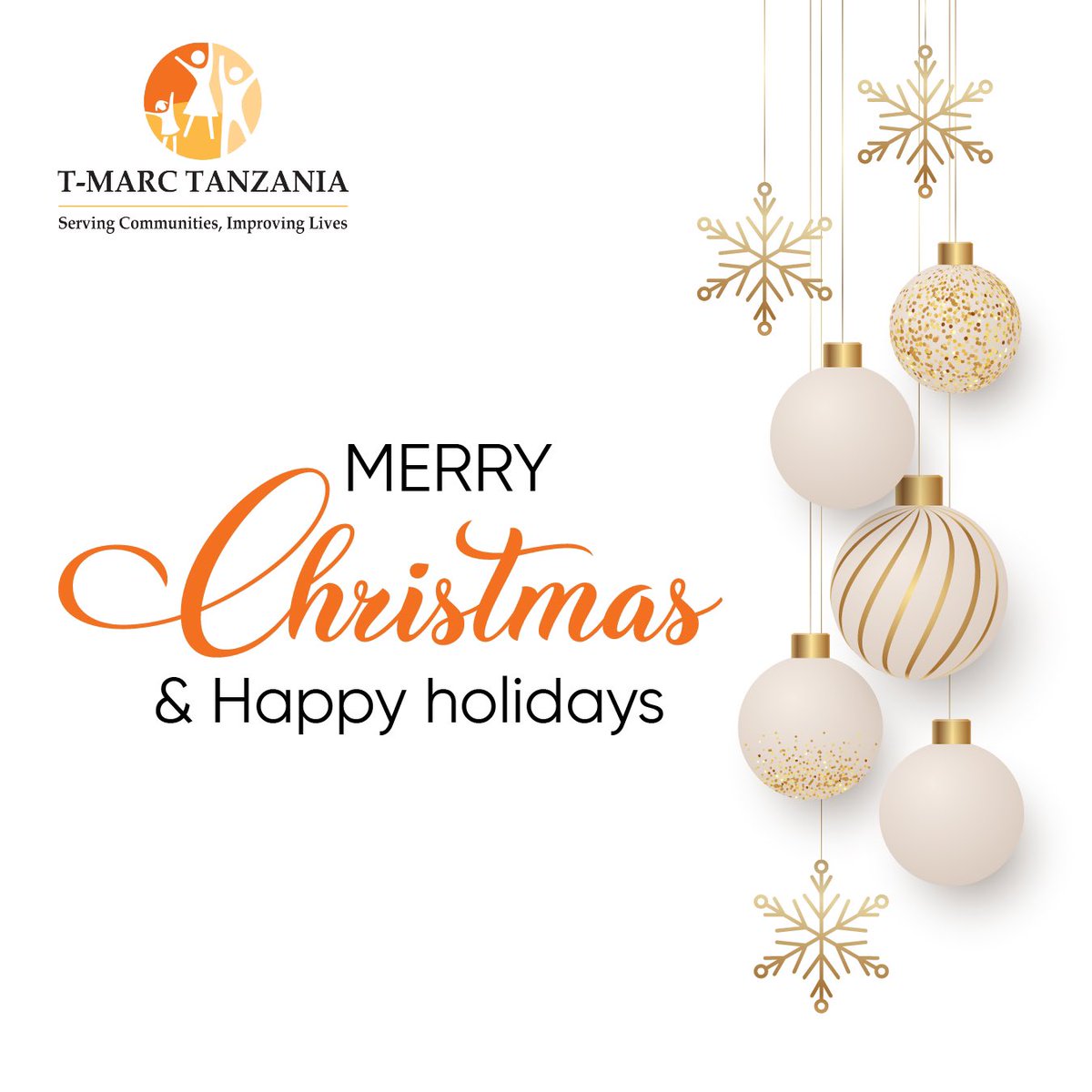 Season’s Greetings from T-MARC Tanzania! 🎄✨ Wishing you a joyful Christmas filled with love, peace, and happiness. Here’s to a brighter and healthier year ahead! 🌟