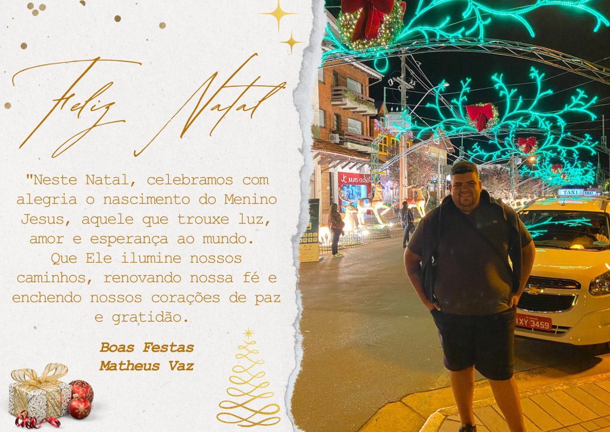 mthvaz's tweet photo. Desde já quero desejar boas festas e um feliz natal! 🎄🎉🎅🏻❤️ https://t.co/ksvDGTC4uv