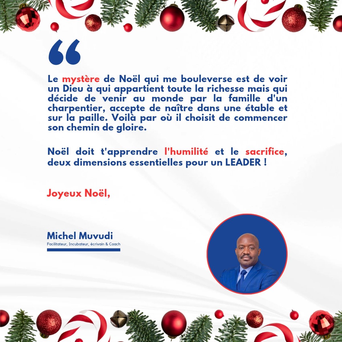Noël est un #mystère qui me bouleverse ! Pour ceux qui la comprennent comme moi, soyez #humbles et pleins de #sacrifices pour les autres.