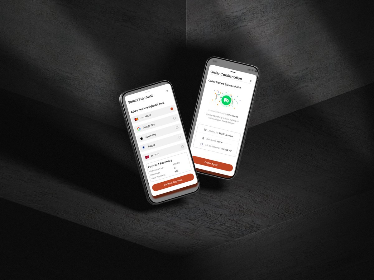 pixelpro3600's tweet photo. ☕ Transform your coffee experience with our sleek Coffeeshop Mobile App Design! Perfectly crafted for seamless ordering, and loyalty rewards. Designed with love by PixelPro360.
📧: support@pixelpro360.net
🌐: https://t.co/ouNQsQyHNW
#CoffeeApp #MobileDesign #UIUX #PixelPro360 https://t.co/5COhAOXj39
