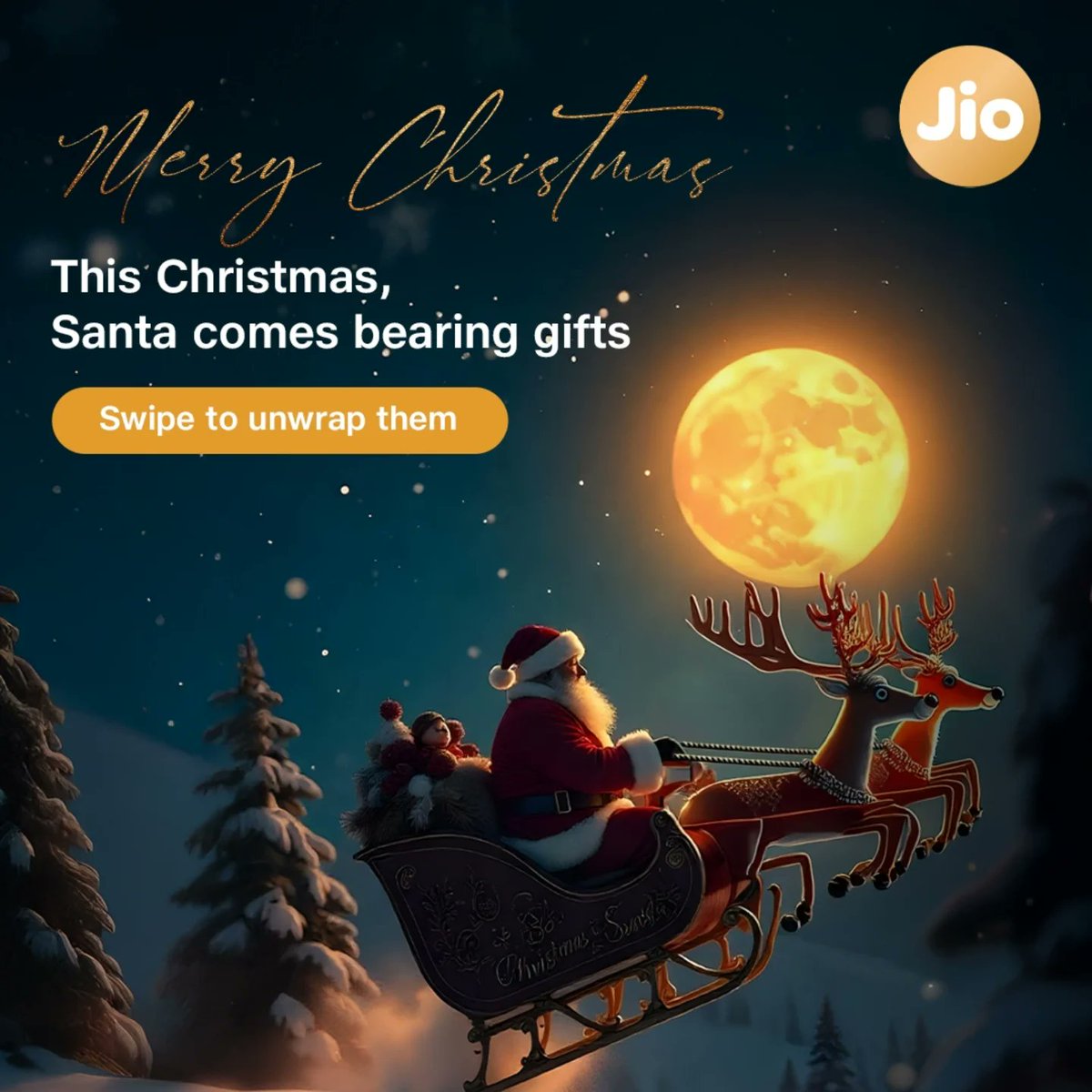 jioinsure1's tweet photo. This holiday season, let Santa lend a hand in finding you the best insurance plans out there! 🎅 Whether it's for your car, bike, health, your family or choosing the best investment plan, he has your back. Ho ho ho! 🎁 https://t.co/g5VkYlxnBq