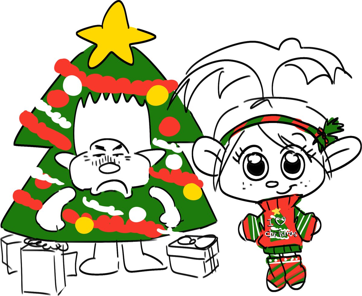 #MerryChristmas 
크리스마스 뉴짤 그릴려고 했는데 시간이 업서서 전에.., 여기엔 안 올렷던 그림을 올리고 가겟습니다^_^
모두 즐겁고 행복한 크리스마스 되시길~