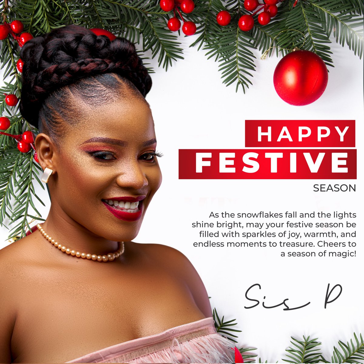sispqueen's tweet image. It's the season to share love and ĥappiness in the world.  To each and every person that the universe brought us to interaction this year, may we meet again next year.  #Merrychristmass #Happyholidays 
#Shehustles
#Shereigns