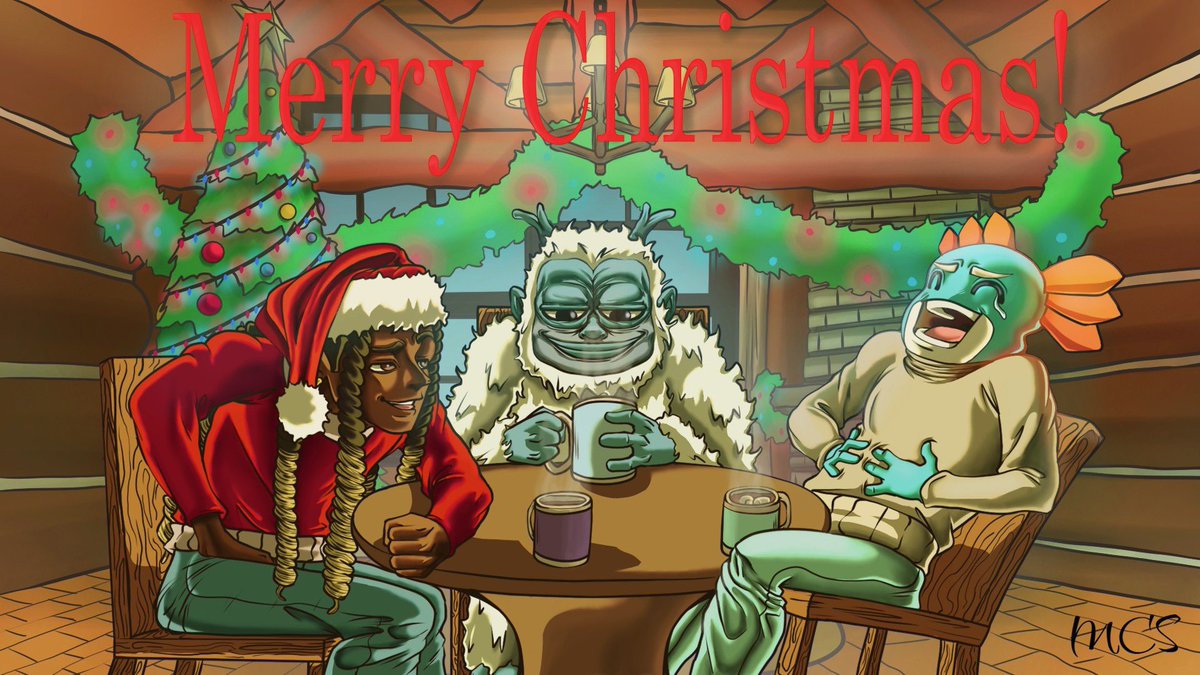 MERRYYYY CHRISTMASSSSSS💙💙💙💣💣💣🎄🧑‍🎄🧑‍🎄🧑‍🎄

ABSOLUTELY BEAUTIFUL WORK FROM <a href="/CanvasStudioz/">Motion Canvas Studio</a> COMING IN AND BRINGING ME , THE $AXOL , AND THE $LOFI COMMUNITY TOGETHER AND HAVING US BEING VERY..MERRY🥂😂

I absolutely love this piece, I love the connections I get to build, but most
