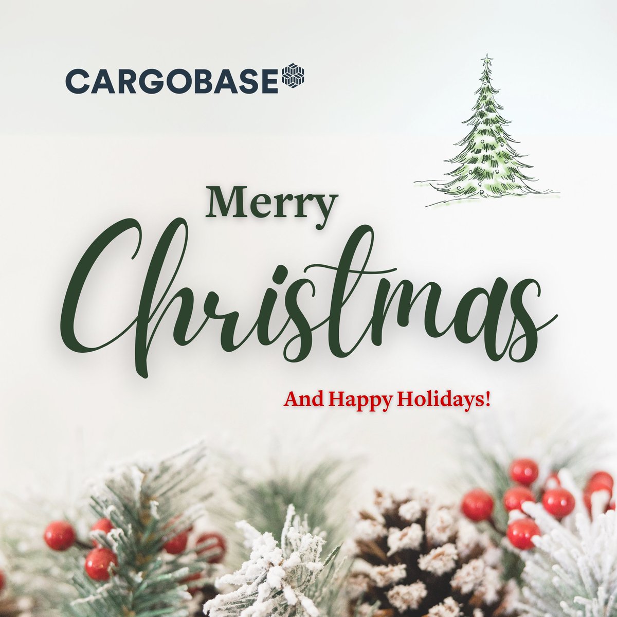 Wishing you a Merry Christmas and a joyous holiday season from everyone at <a href="/Cargobase/">Cargobase</a>!🎄🎅 May this festive day be full of love, laughter, and celebration for all.🎁