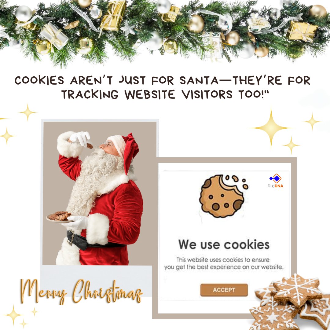 Santa’s Got Cookies, We’ve Got Data! 🍪

Merry Christmas from all of us at DigiDNA—where every crumb of data counts!

#MerryChristmas #DigitalMarketing #WebsiteCookies #DigiTalks