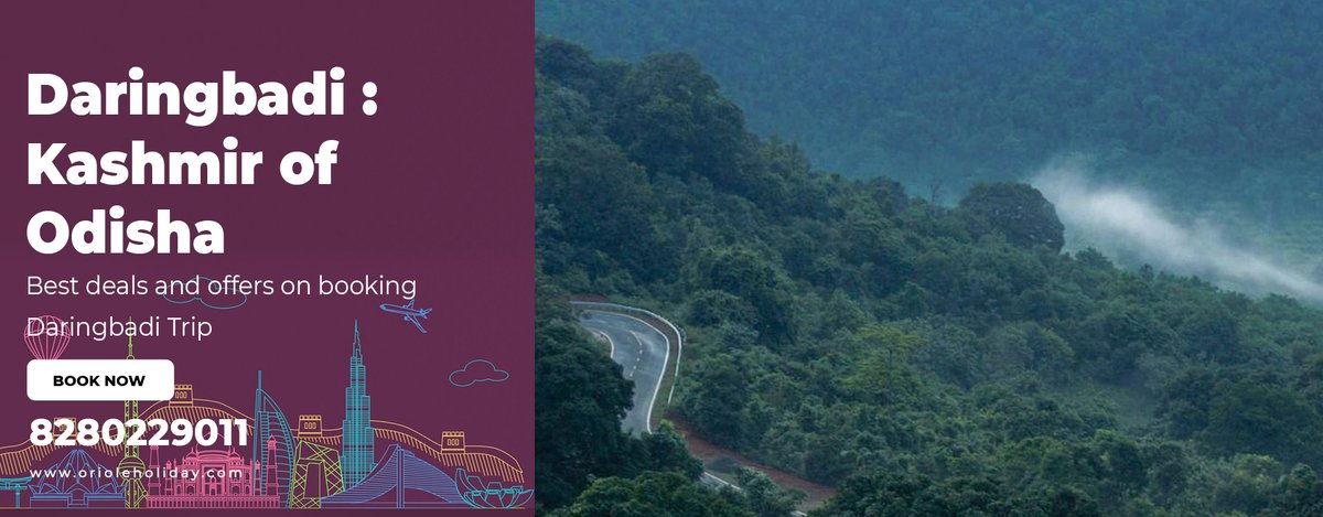 HolidayOriole's tweet photo. Experience the charm of Daringbadi – Odisha's Kashmir! 🌿 Plan your perfect getaway.

https://t.co/OYZW5gy15E

#orioleholiday #orioleholidaypackage #ohpackage #odisha #daringbadi #odishatourism #daringbaditourpackage #tourpackageindia #tourpackagedaringbadi #adventures https://t.co/gThGNAnA0O