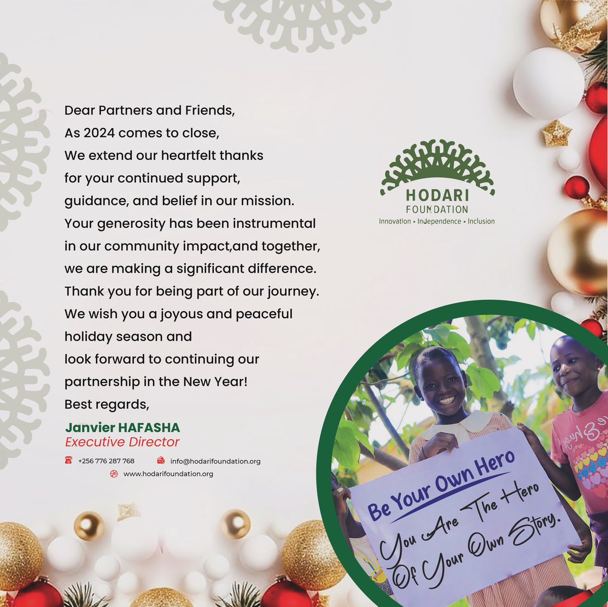 Wish you all happy holidays and a wonderful 2025.