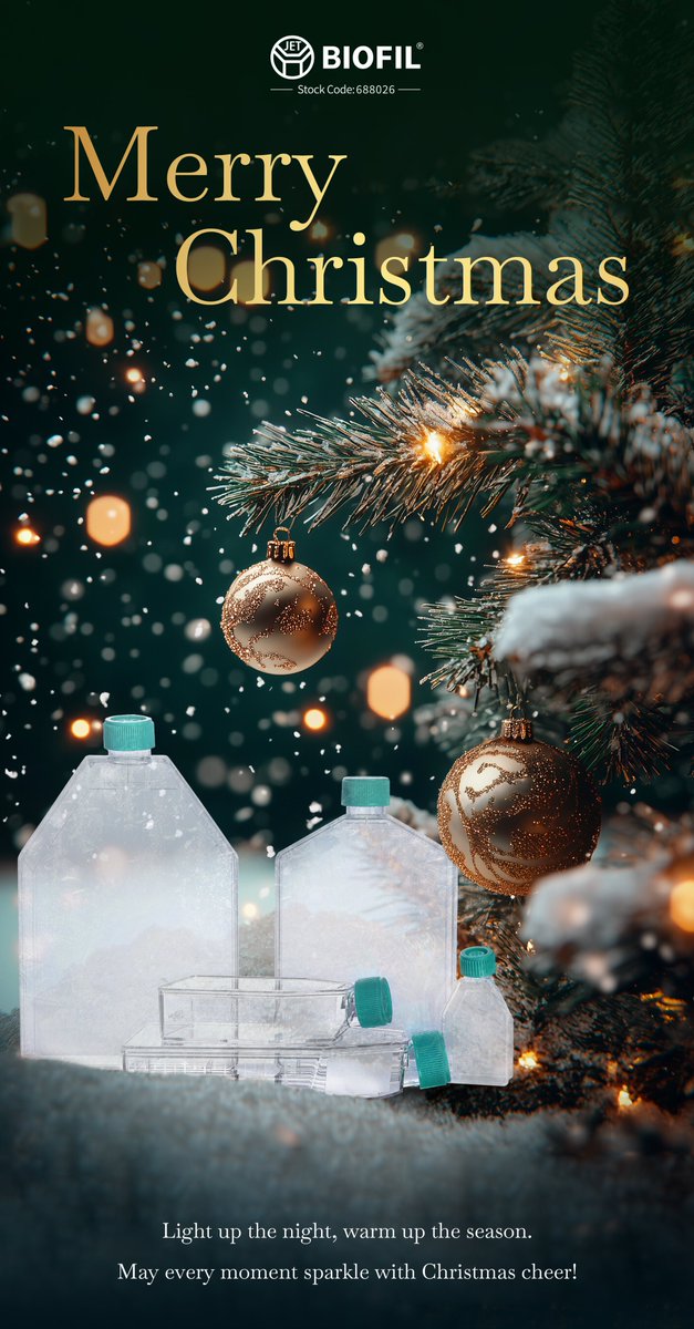 JETBiofil's tweet photo. Wishing you a holiday season filled with joy, warmth, and unforgettable moments. Merry Christmas from all of us at Jet Biofil!

#holidayseason #SeasonsGreetings #MerryChristmas #Jetbiofil https://t.co/HVPEsTPxqT