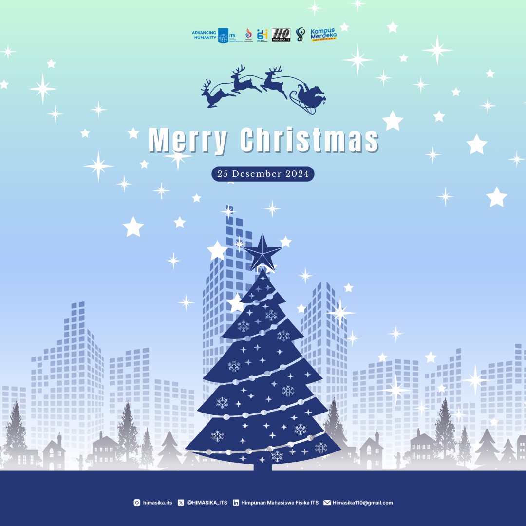 [Merry Christmas🎄🎄🎁]

May this Christmas bring new hope, abundant love, and everlasting peace. Wishing you a wonderful celebration!✨️

#HARINATAL2024
#MEDFO
#SAMANVAYA
#HIMASIKAITS
#ITSSURABAYA